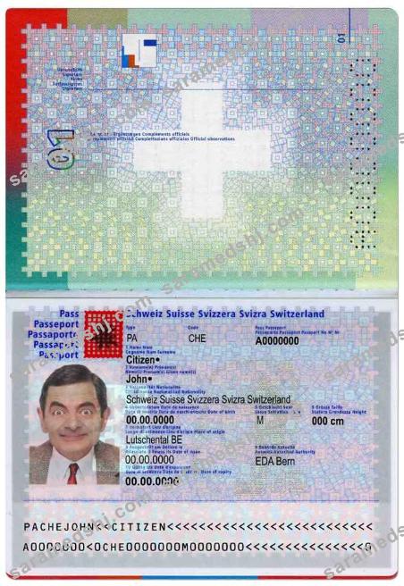Switzerland passport